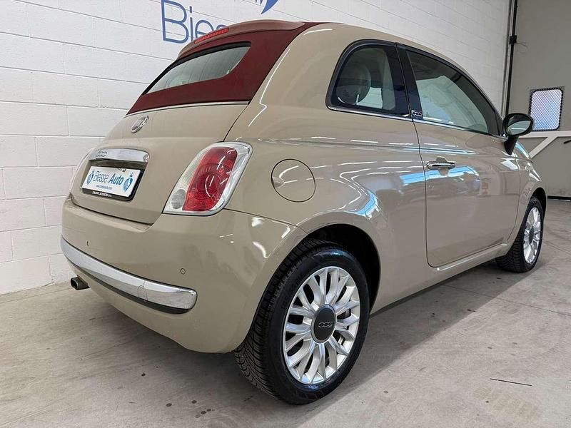 Begagnad Fiat 500C Pop Star 69 HK (50 kW) 2015 Beige Cab