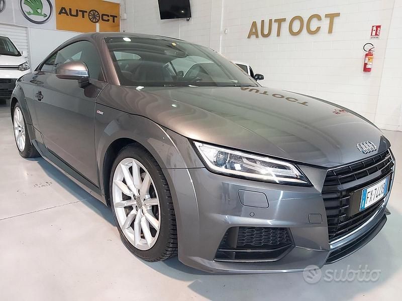 Usata Audi TT S-Line 184 CV (135 kW) 2015 Grigio Coupé