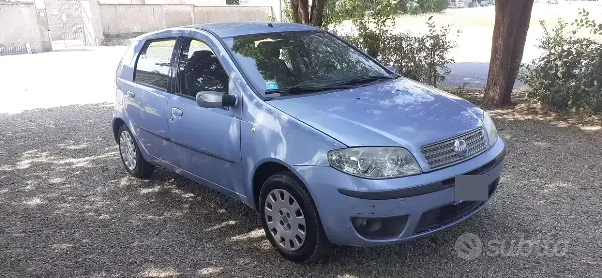 Usata Fiat Punto 60 CV (44 kW) 2008 Bluazzurro Utilitaria
