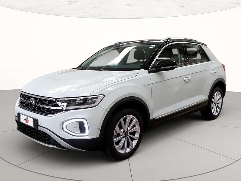 Usata VW T-Roc Style 150 CV (110 kW) 2022 Pure white nero SUV