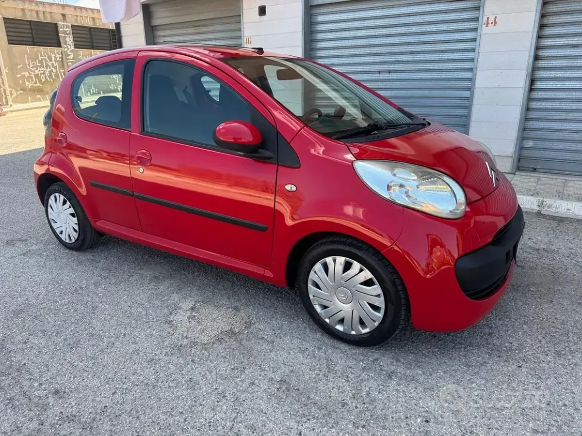 Usata Citroën C1 68 CV (50 kW) 2009 Rosso Utilitaria