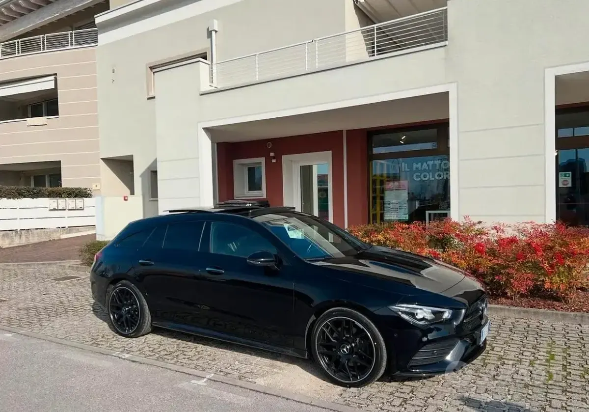Usata Mercedes CLA200 150 CV (110 kW) 2020 Nero Coupé