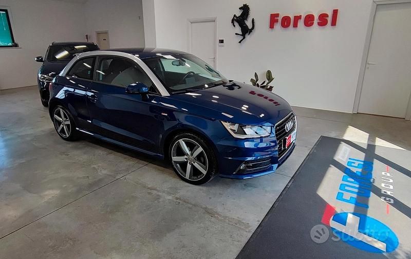 Usata Audi A1 Admired 82 CV (60 kW) 2018 Blu Berlina