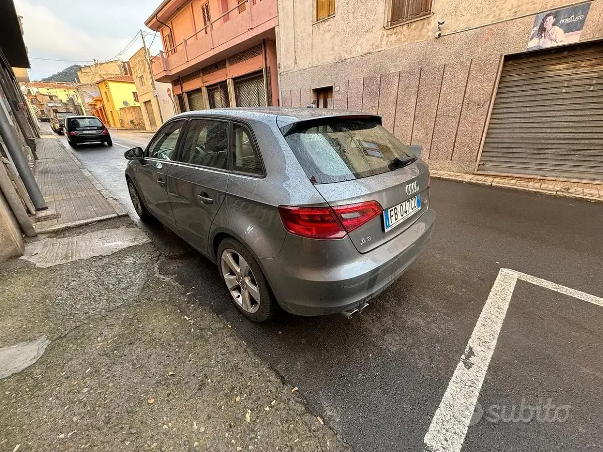 Usata Audi A3 Sport 204 CV (150 kW) 2017 Grigio Berlina