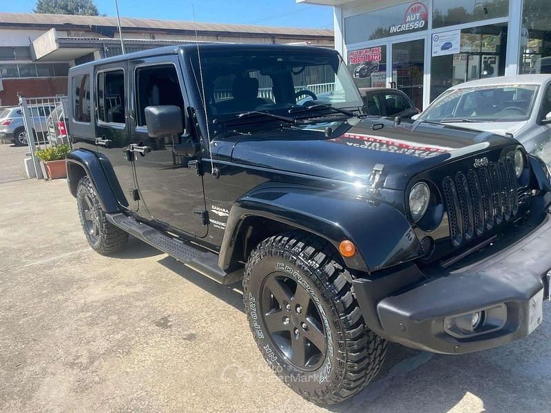 Usata Jeep Wrangler Unlimited Sahara 177 CV (130 kW) 2008 Nero SUV