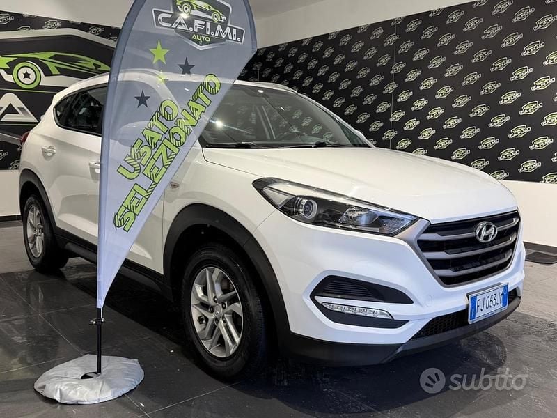Usata Hyundai Tucson Comfort 116 CV (85 kW) 2017 Bianco SUV