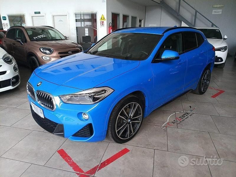 Usata BMW X2 M Sport 150 CV (110 kW) 2018 Azzurro SUV