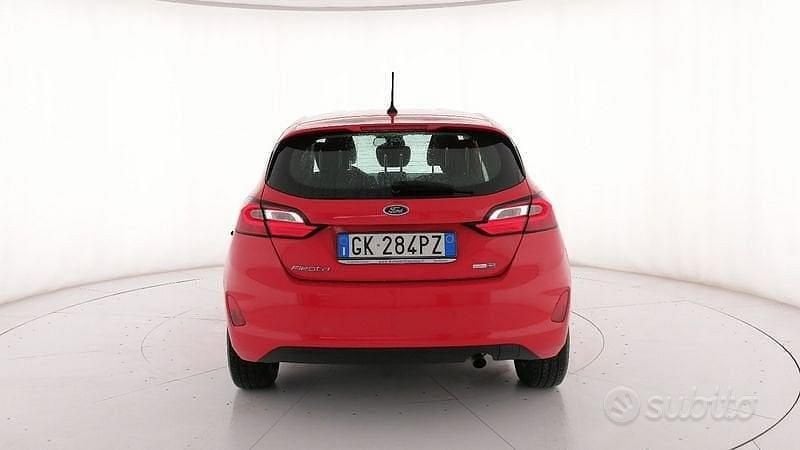 Usata Ford Fiesta Titanium 125 CV (91 kW) 2022 Rosso Berlina