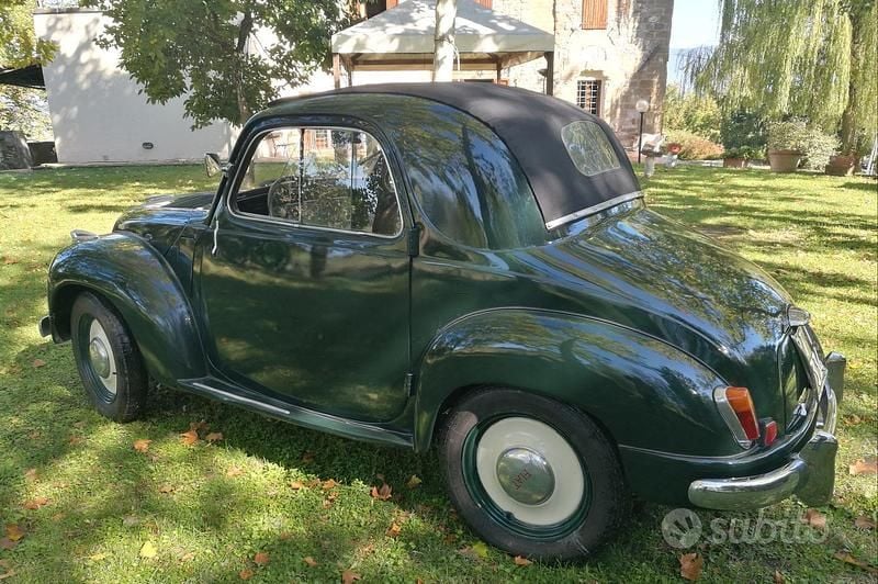 Usata Fiat Topolino 1950 Verde Utilitaria