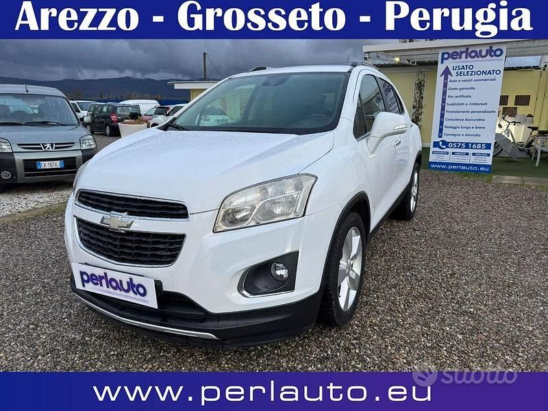 Usata Chevrolet Trax LT 131 CV (96 kW) 2014 Bianco SUV