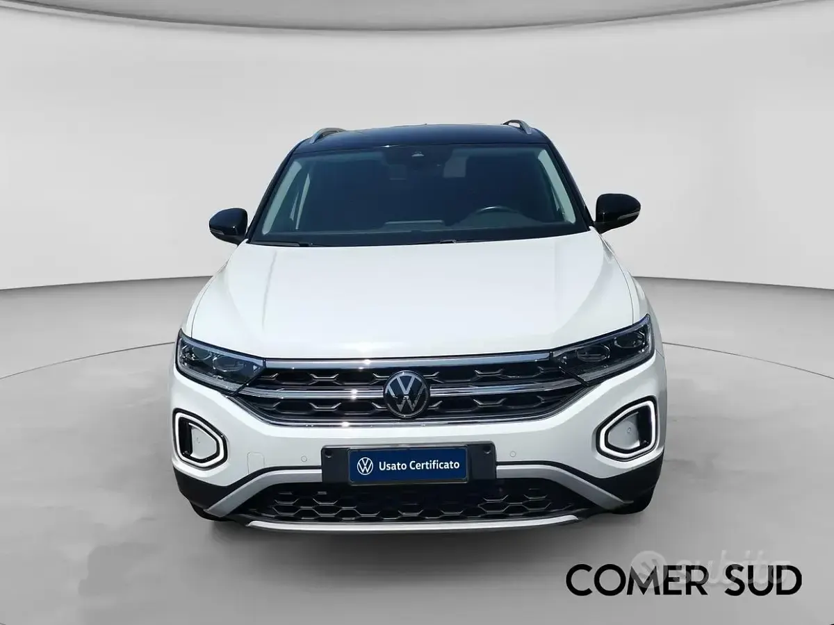 Usata VW T-Roc Style 110 CV (80 kW) 2023 Bianco SUV