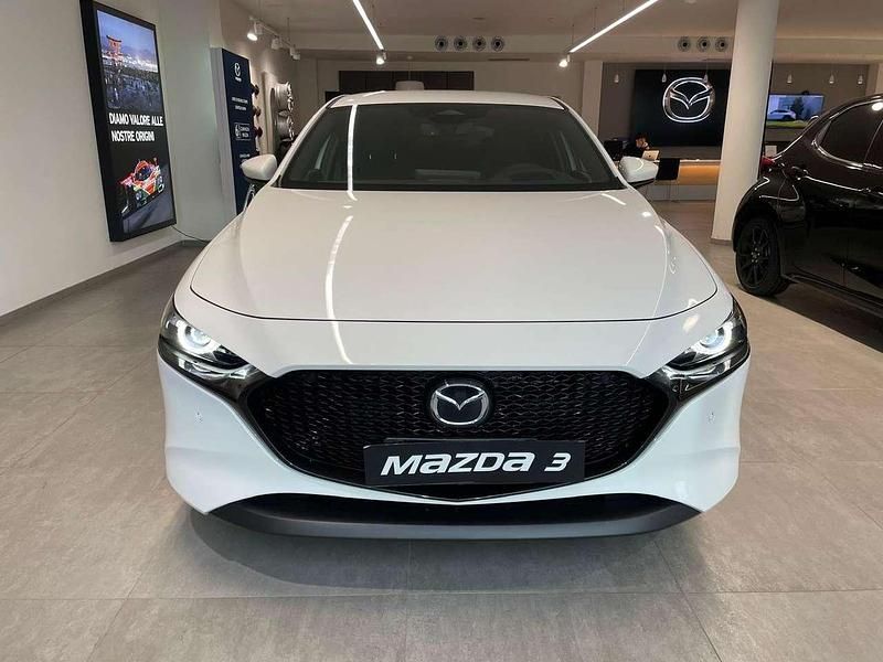 Nuova Mazda 3 Exclusive-Line 186 CV (136 kW) 2026 Artic white cle Berlina
