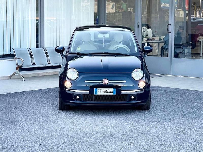 Usata Fiat 500 95 CV (69 kW) 2016 Blu Berlina