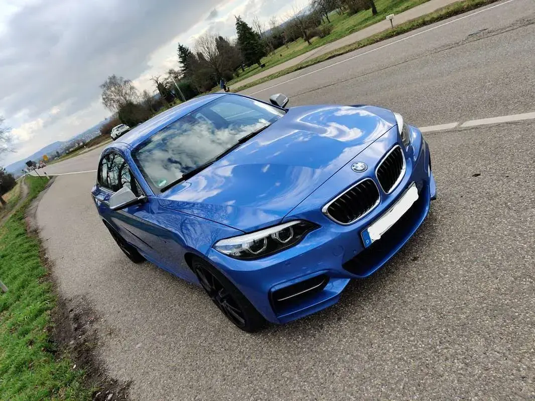 Usata BMW M240 Efficient Dynamics 340 CV (250 kW) 2018 Blu/azzurro Coupé