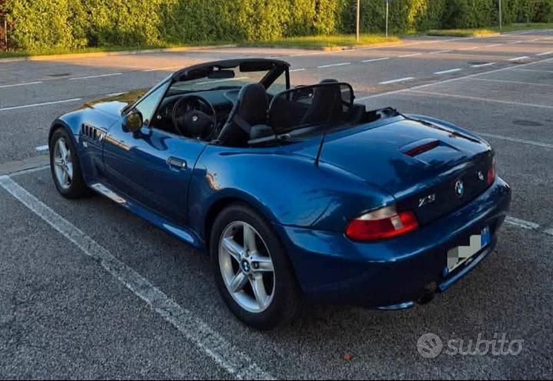 Usata BMW Z3 118 CV (86 kW) 2001 Blu Cabrio