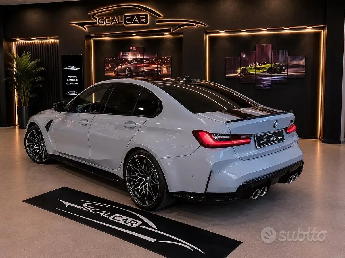Usata BMW M3 Competition Edition 510 CV (375 kW) 2022 Grigio Berlina