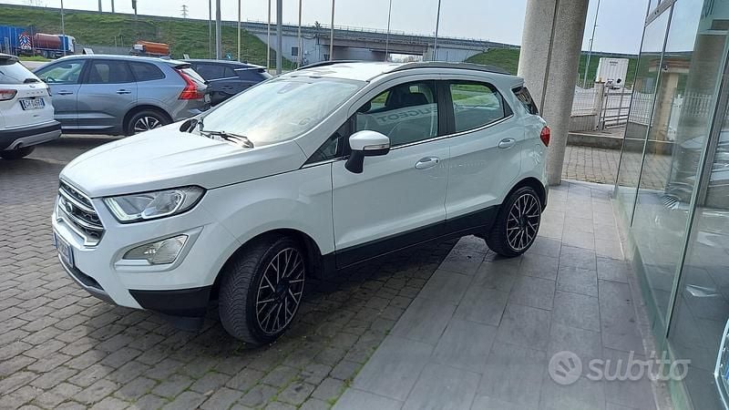 Usata Ford Ecosport Titanium 95 CV (69 kW) 2021 Bianco SUV