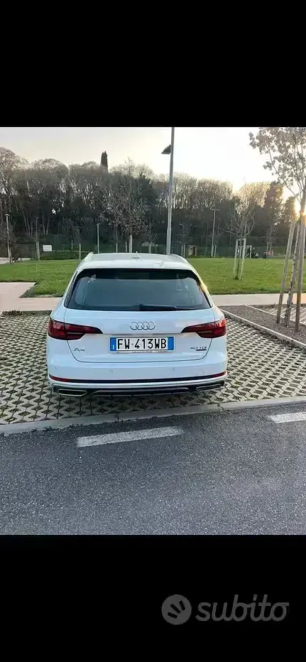 Usata Audi A4 S-Line 190 CV (139 kW) 2019 Bianco Station wagon