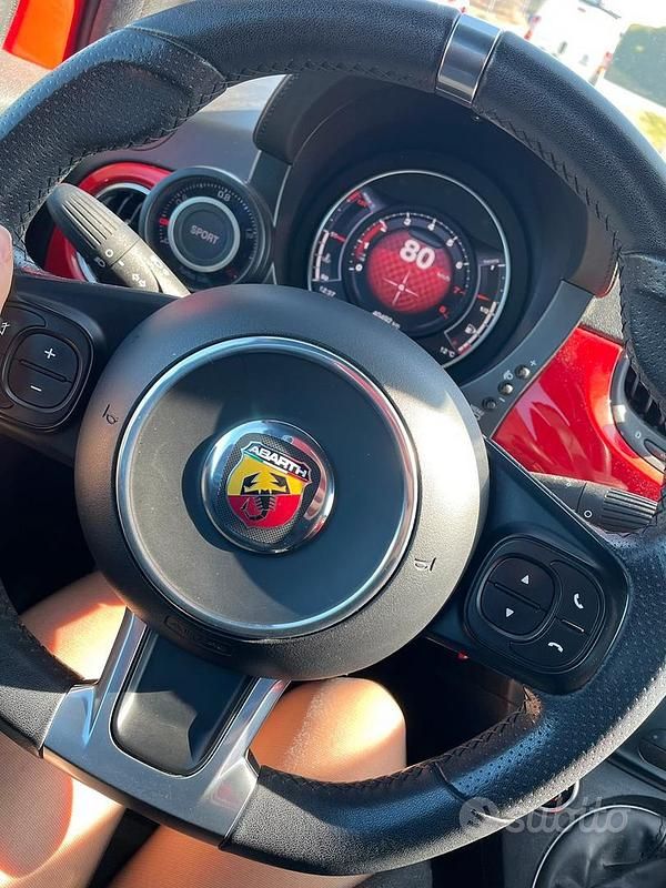 Usata Abarth 500 145 CV (106 kW) 2018 Rosso Berlina