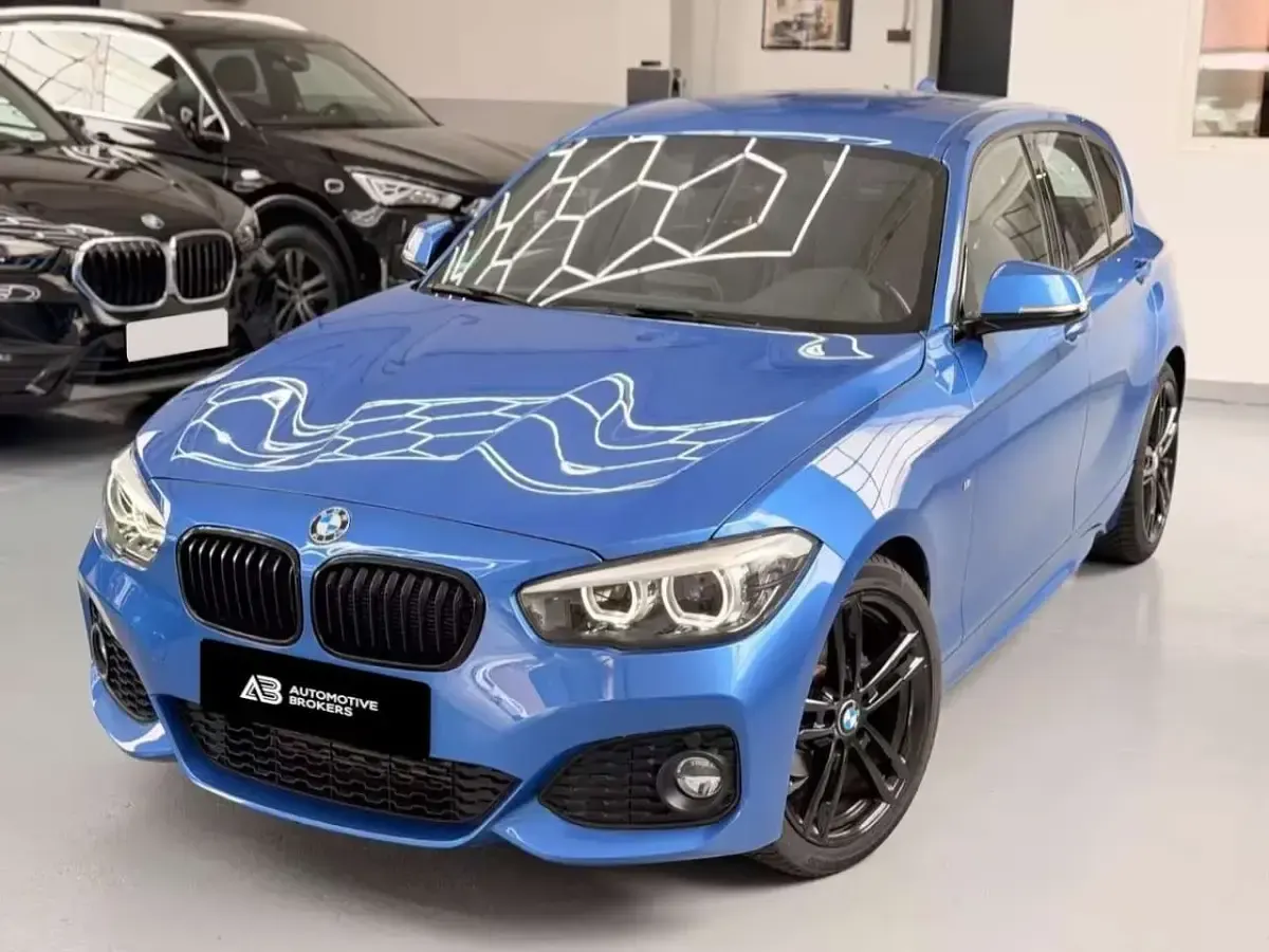 Usata BMW 118 M Sport 136 CV (100 kW) 2018 Blu/azzurro Berlina