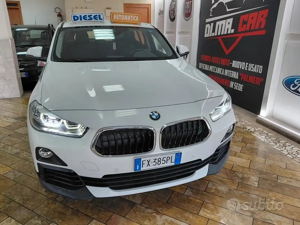 Usata BMW X2 Advantage 150 CV (110 kW) 2019 Bianco SUV