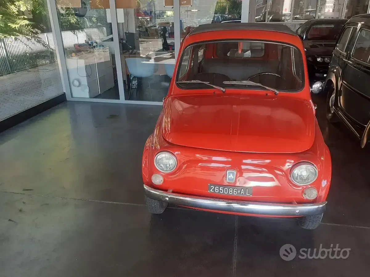 Usata Fiat 500 19 CV (13 kW) 1960 Arancione Utilitaria