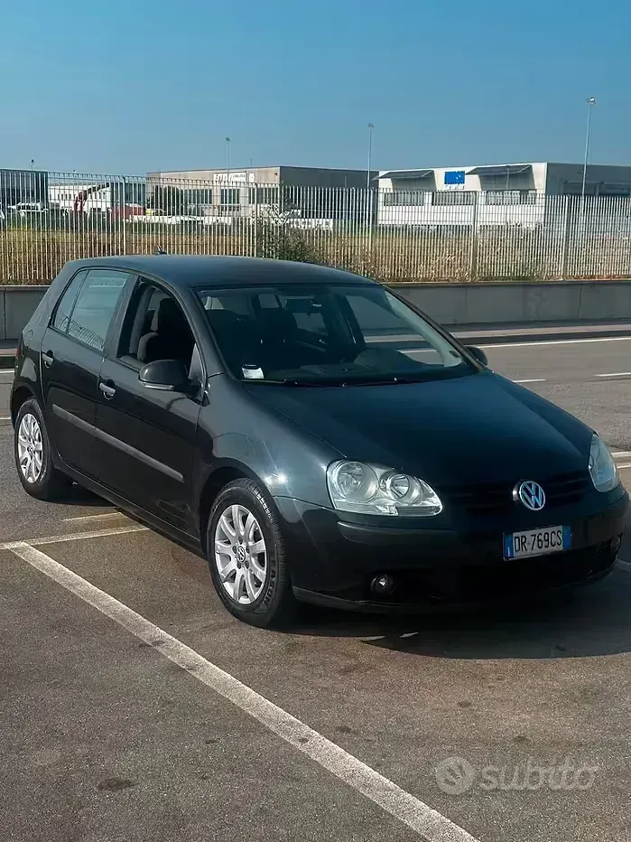 Usata VW Golf Plus GT 105 CV (77 kW) 2008 Nero Monovolume