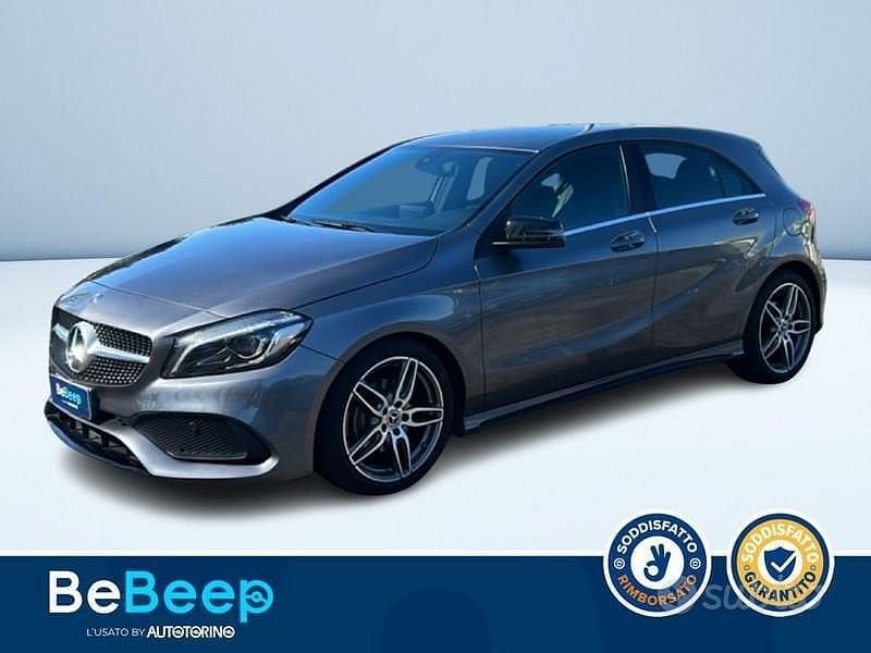 Usata Mercedes A200 Premium 136 CV (100 kW) 2018 Antracite metallizzato Berlina