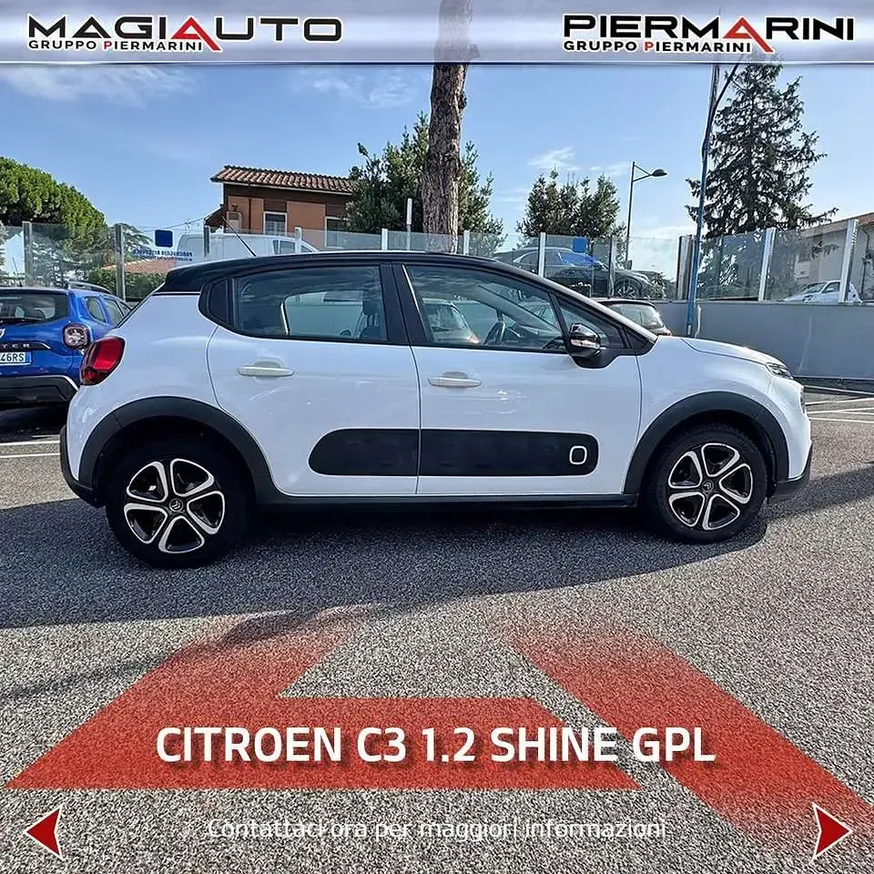 Usata Citroën C3 Feel 82 CV (60 kW) 2017 Bianco Berlina