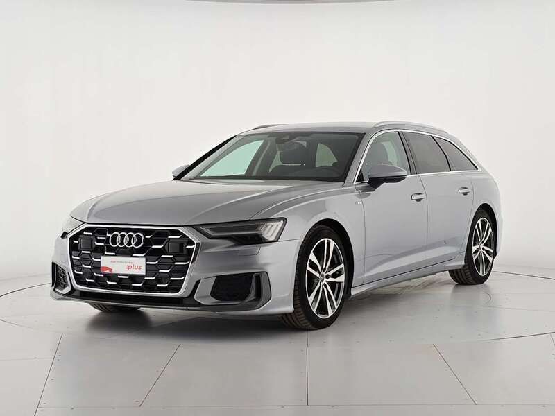 Argento Usata 2024 Audi A6 S-Line Station wagon | 48.000 € (Buon prezzo) - Immagine 1/4