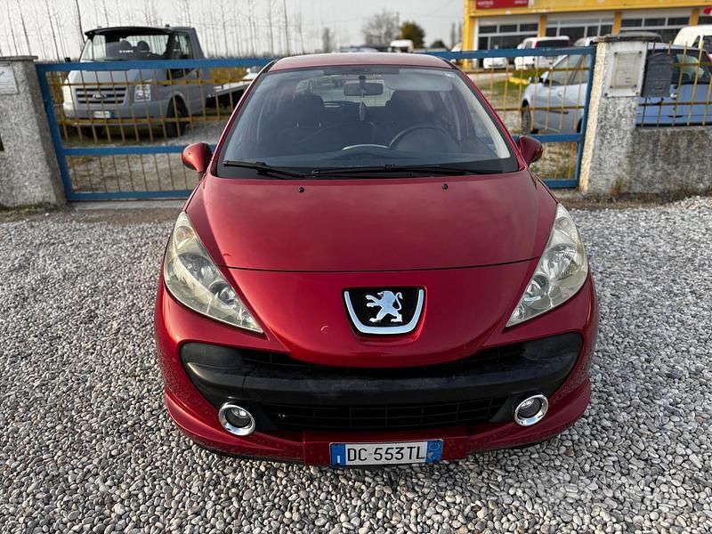 Usata Peugeot 207 88 CV (64 kW) 2006 Rosso Berlina