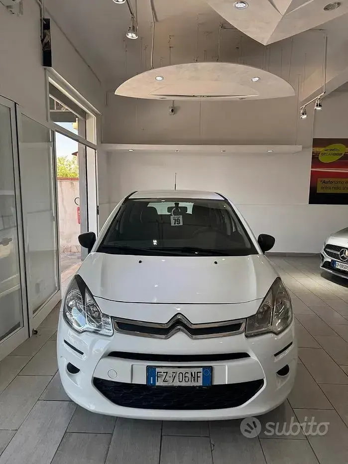 Usata Citroën C3 Exclusive 75 CV (55 kW) 2015 Bianco Berlina