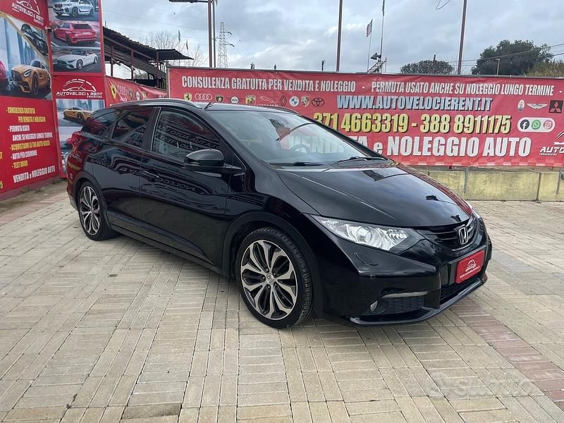 Usata Honda Civic Sport 120 CV (88 kW) 2014 Nero Station wagon