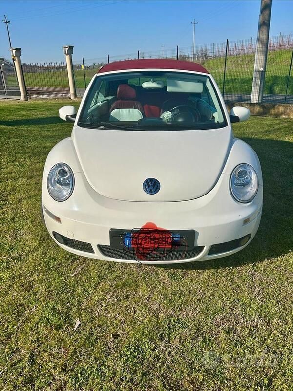 Usata VW Beetle Cabriolet Edition 2008 Bianco Cabrio