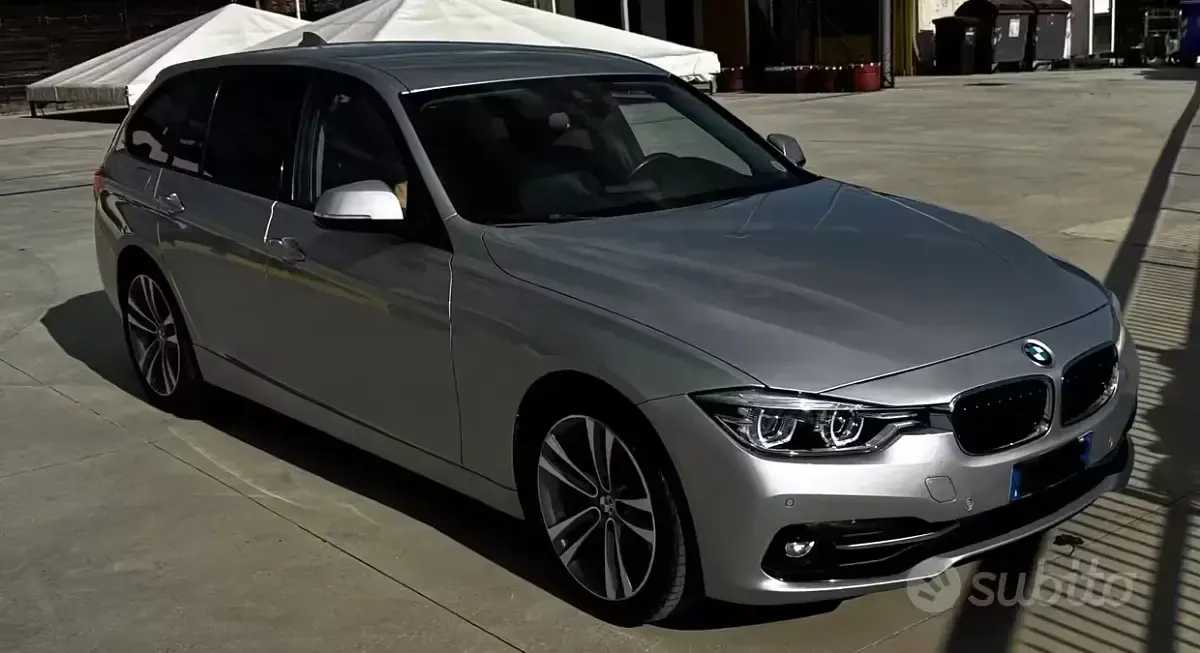 Usata BMW 318 Sport Line 150 CV (110 kW) 2017 Grigio Station wagon