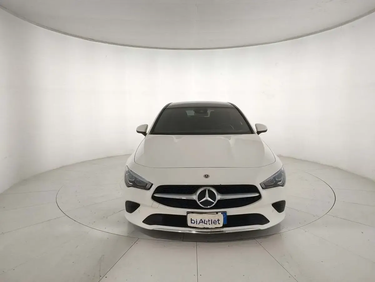 Usata Mercedes CLA180 116 CV (85 kW) 2021 Bianco Coupé