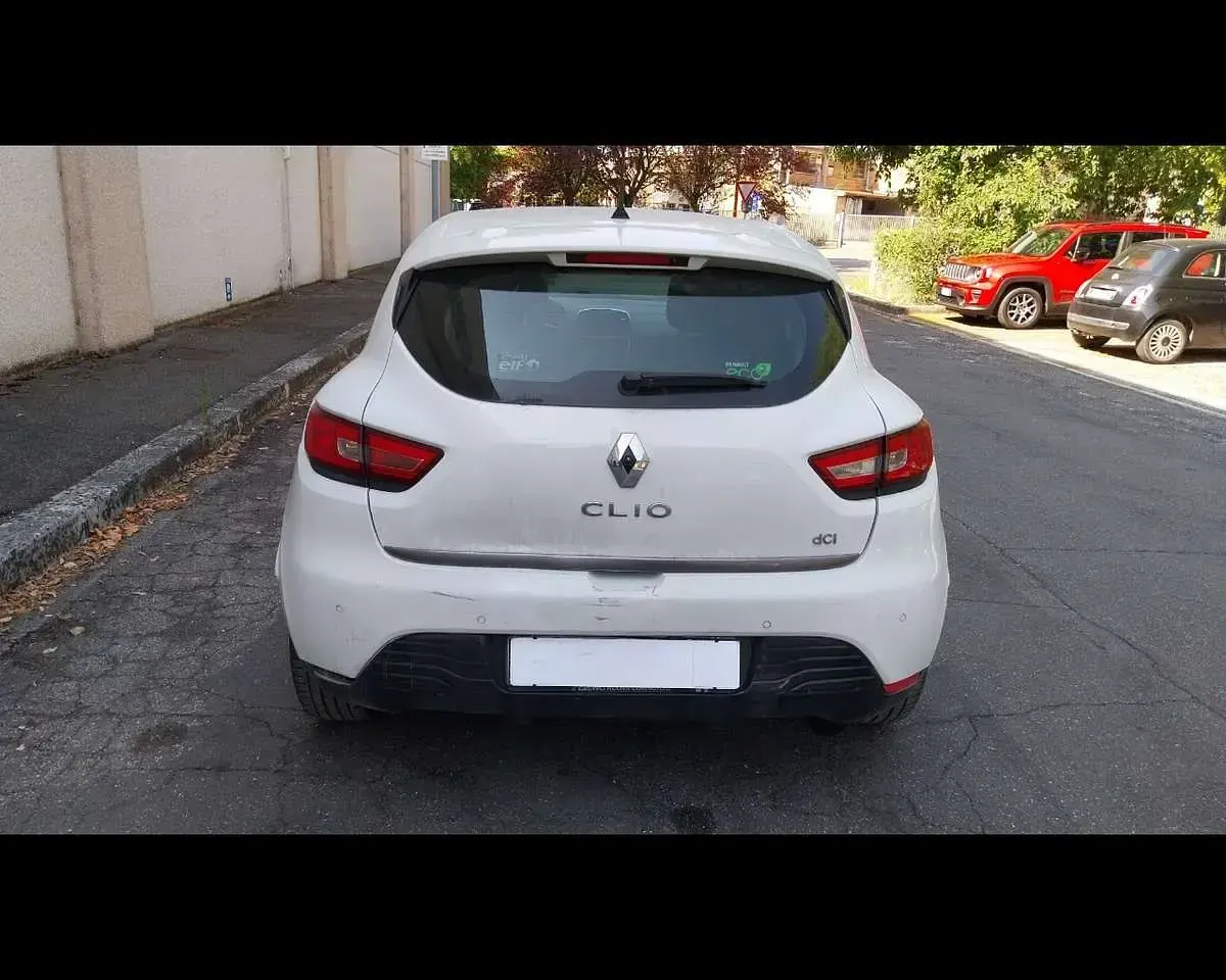 Usata Renault Clio IV 90 CV (66 kW) 2014 Bianco Berlina