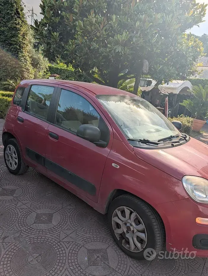Usata Fiat Panda 85 CV (62 kW) 2013 Rosso Utilitaria