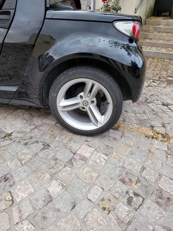 Usata Smart Roadster Passion 82 CV (60 kW) 2005 Nero Cabrio