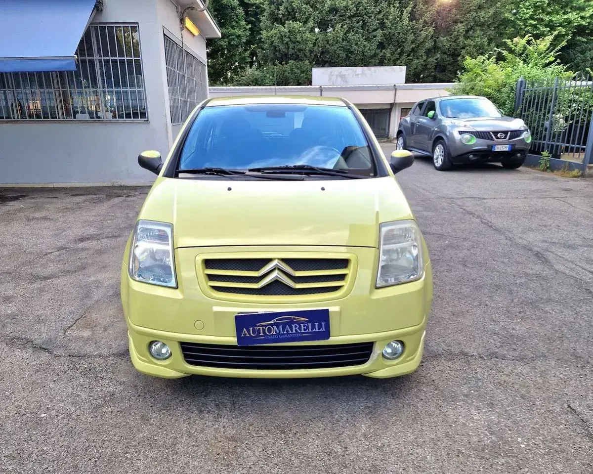 Usata Citroën C2 VTR Sport 73 CV (53 kW) 2006 Giallo Utilitaria