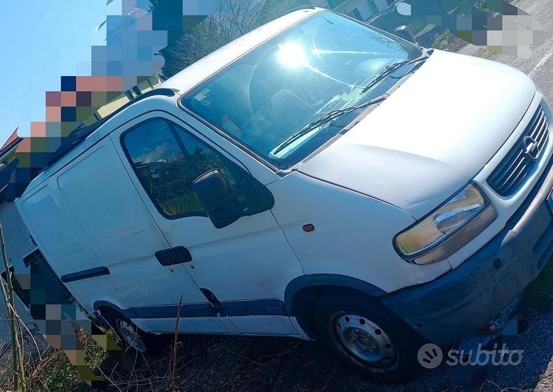 Usata Opel Movano 2001 Bianco Berlina