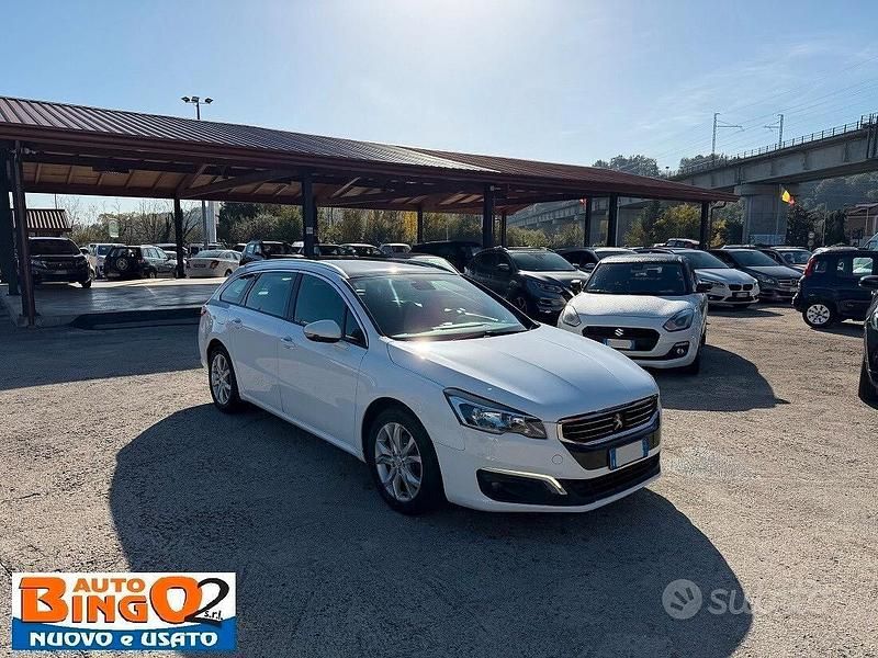 Usata Peugeot 508 Allure 119 CV (87 kW) 2015 Bianco Station wagon