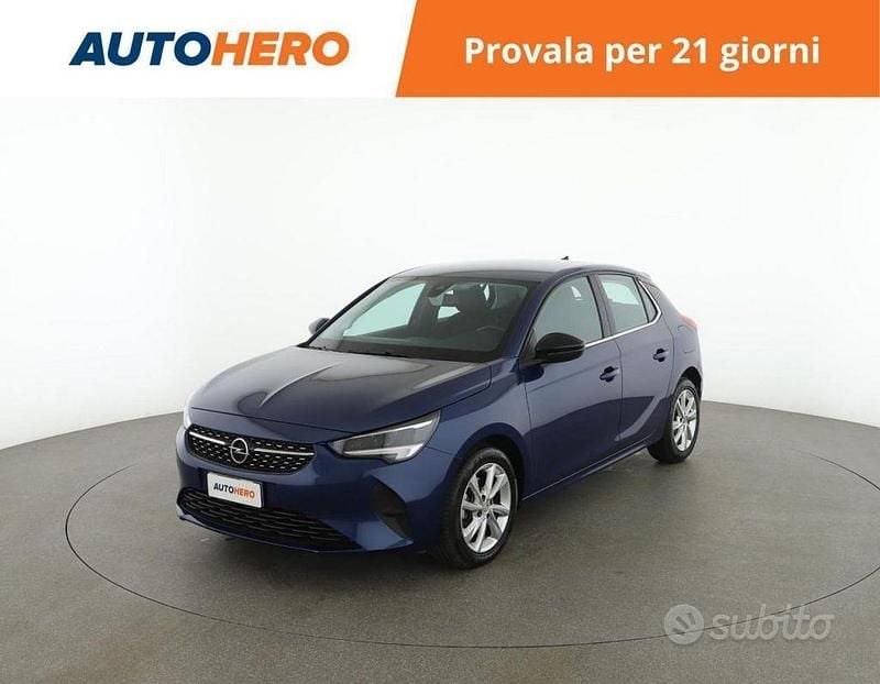 Blu Usata 2021 Opel Corsa Elegance Tre volumi | 12.199 € (Buon prezzo) - Immagine 1/4
