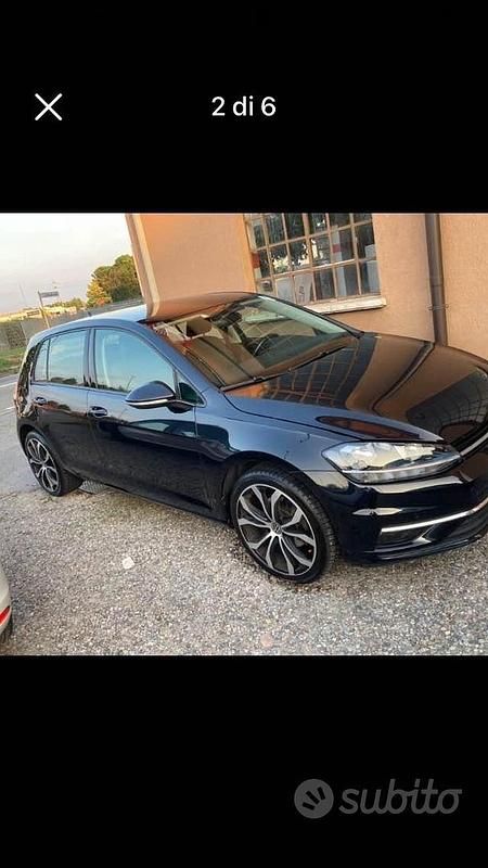 Usata VW Golf VII 2019 Nero Berlina