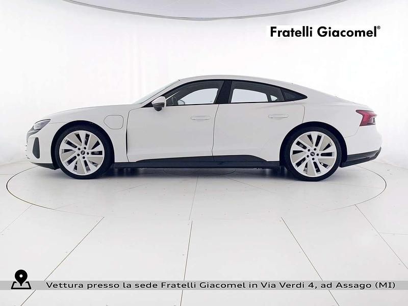 Usata Audi e-tron GT quattro 139 kW (190 CV) 2021 Bianco ibis Berlina