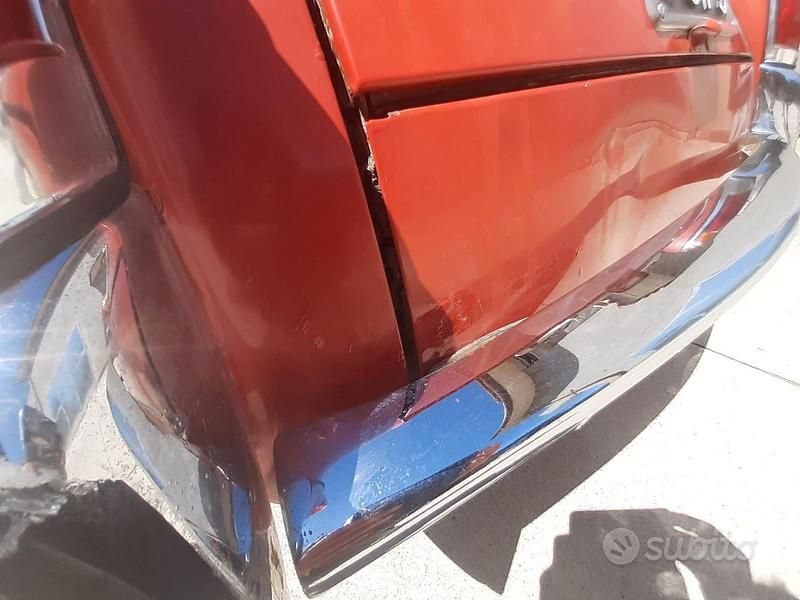 Usata Autobianchi Bianchina 1960 Rosso Utilitaria