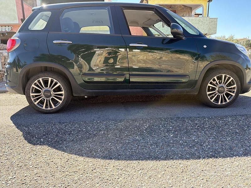 Usata Fiat 500L Cross 95 CV (69 kW) 2019 Verde Monovolume