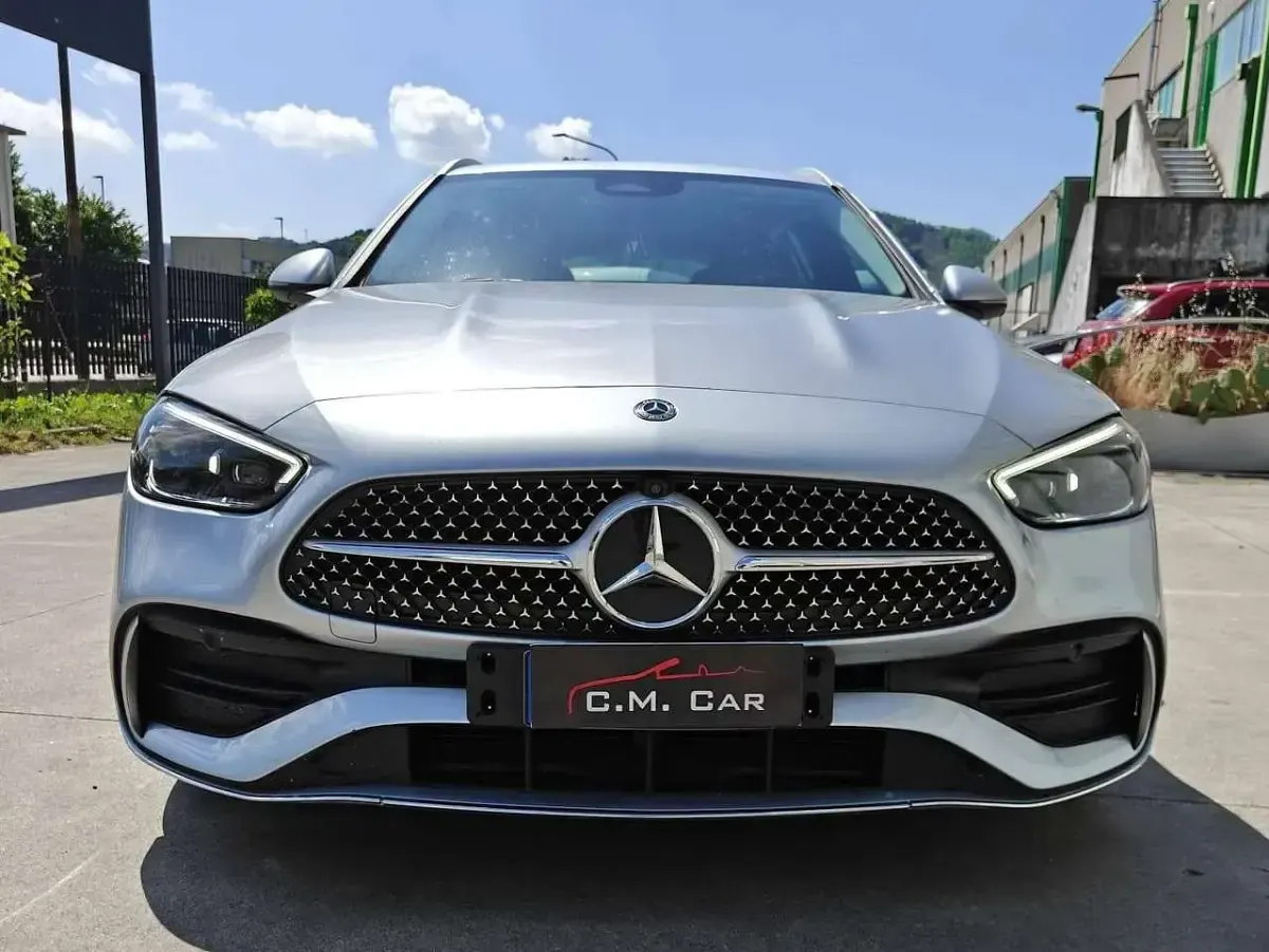 Usata Mercedes C220 Premium 200 CV (147 kW) 2022 Argento Station wagon