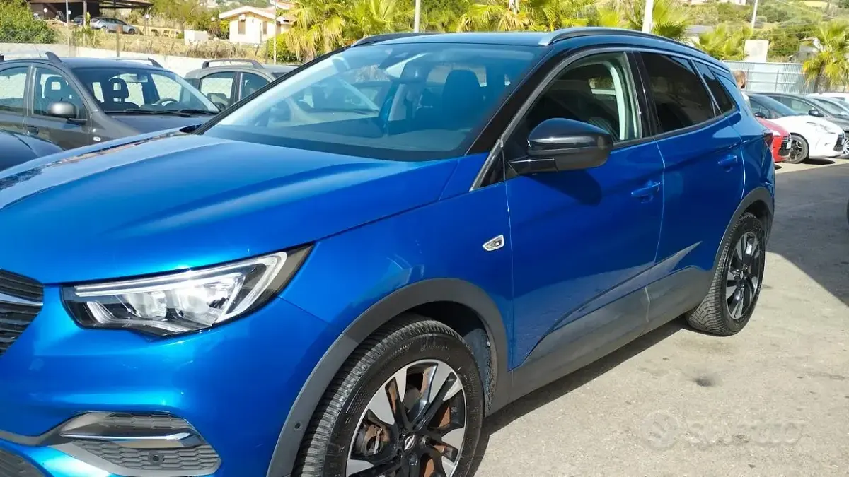 Usata Opel Grandland X Ultimate 131 CV (96 kW) 2020 Blu SUV