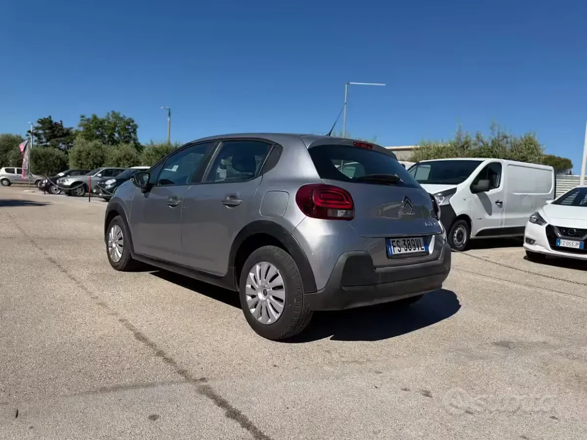 Usata Citroën C3 Feel 102 CV (75 kW) 2018 Grigio Utilitaria